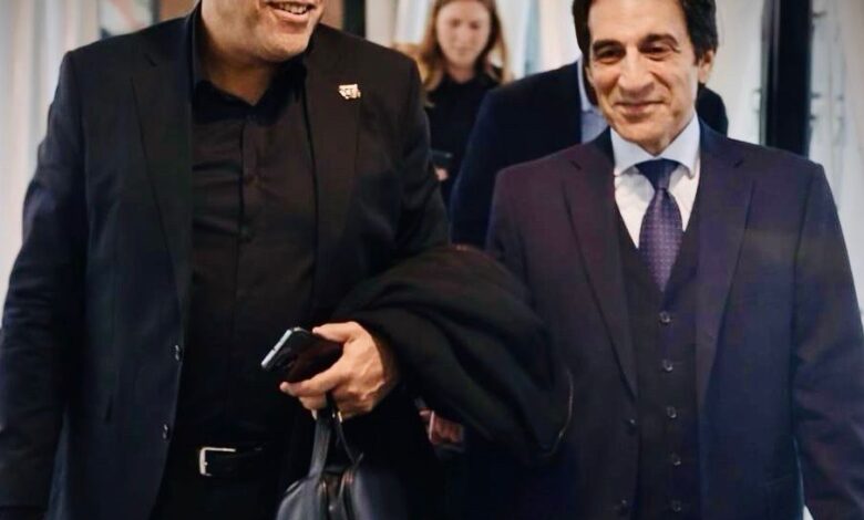 بسام راضي يستقبل وزير العمل فى روما لبحث فتح أسواق عمل جديدة للعمالة المصرية