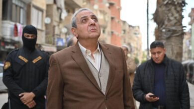 محافظ الغربية يقود حملة مكبرة لإزالة مخالفات البناء بالمحلة