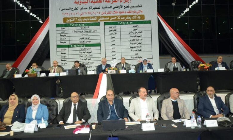 المجتمعات العمرانية": فوز 712 متقدما باليوم الأول بالطرح السادس لأراضي مسكن بـ10 مدن