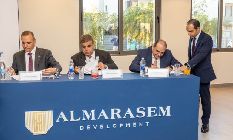 قطاع المعاملات الإسلامية بالبنك الزراعي المصري يشارك في منح تمويل لشركة المراسم للتطوير العمراني