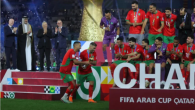 تصنيف"فيفا":المنتخب المغربي فى صدارة المنتخبات العربية والإفريقية الـ 11 عالميا وتراجع منتخب مصر الى (35)
