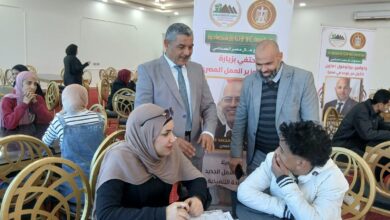 وزارة العمل: ملتقى توظيف ببني سويف يوفر 820 فرصة عمل