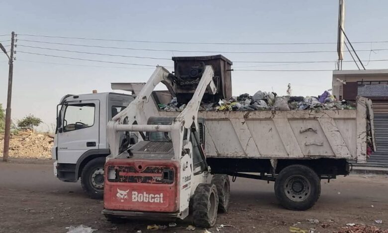 رئيس مدينة قلين رفع كفاءة النظافة العامة بمداخل ومخارج المدينة