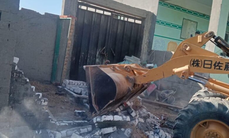 "استصلاح الأراضي" يواصل إزالة التعديات ويطهر 35 مصرف ومسقى