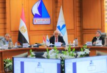 رئيس جامعة كفر الشيخ يلتقي بالطلاب الوافدين