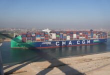 لأول مرة منذ عامين .. قناة السويس تشهد عبور إحدى أكبر سفن الحاويات في العالم