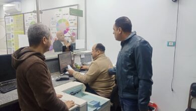 رئيس مركز ومدينة قلين فى جولة للإدارات المحبية