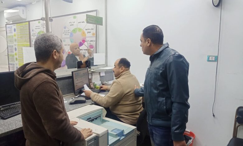 رئيس مركز ومدينة قلين فى جولة للإدارات المحبية