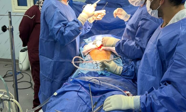 نجاح 3 جراحات عالية الخطورة  بقسم القلب المفتوح بالزقازيق