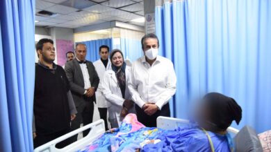 وزير الصحة يتفقد مستشفى الواسطى المركزي بمحافظة بني سويف