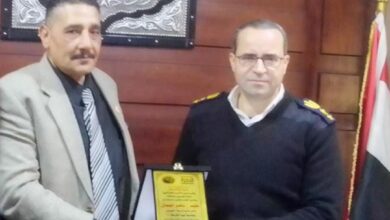 مانة الخصوص والخانكة بحزب الأحرار الاشتراكيين تهنئ الشرطة بالعيد74