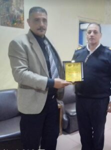 مانة الخصوص والخانكة بحزب الأحرار الاشتراكيين تهنئ الشرطة بالعيد74