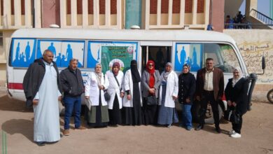 بيطرى الشرقية يُنظم قافلة طبية بيطرية مجانية بقرية أبو شوشة بالحسينية