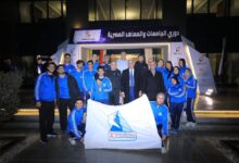 رئيس جامعة كفر الشيخ يشارك في حفل افتتاح دوري الجامعات المصرية