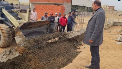 إزالة 107حالة تعدٍّ بالبناء المخالف بمراكز الشرقية