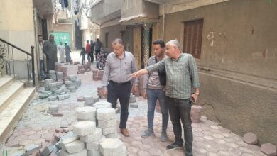 تطويرالبنية التحتية والإنارة بفاقوس بتكلفة 50 مليون جم و تقنين 127محل و ٦٢٢ إعلان