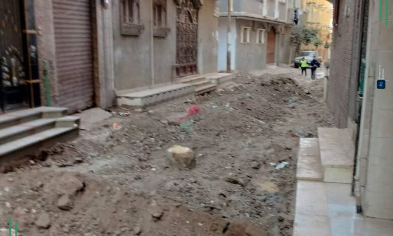 رفع كفاءة 10الاف م 2بالشوارع الداخلية بديرب نجم بالإنترلوك بتكلفة 5 مليون جنيه