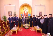  وزيرة التضامن الاجتماعي تزور المقر البابوي بالكاتدرائية المرقسية بالعباسية