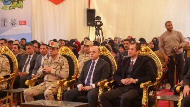 انطلاق القافلة الطبية الشاملة المجانية لدعم الأسر الأولى بالرعاية بقرى الشرقية