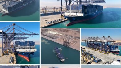 بدء التشغيل التجاري لمحطة البحر الأحمر لتداول الحاويات قم 1 ( RSCT )