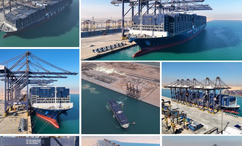 بدء التشغيل التجاري لمحطة البحر الأحمر لتداول الحاويات قم 1 ( RSCT )