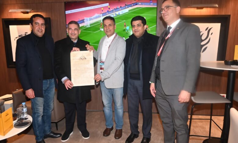 الوفد الإعلامي المصري يشكر والي جهة سوس ماسة على دعم الجماهير المغربية