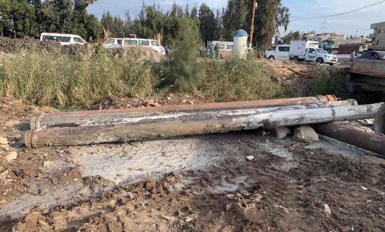 إنشاء 3 كباري سطحية على مصرف سالم لربط محاور الطرق الحيوية لصالح التنمية