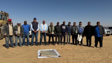 "الزراعة" اعداد دراسات حصر وتصنيف الأراضي بمشروع سنابل سونو بأسوان