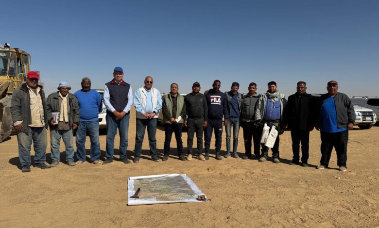 "الزراعة" اعداد دراسات حصر وتصنيف الأراضي بمشروع سنابل سونو بأسوان