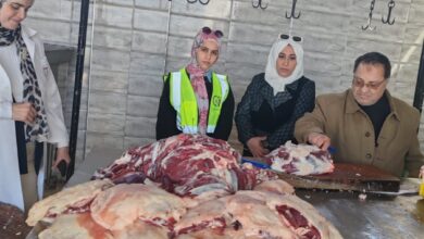 ضبط 26,2 طن مواد عذائية واسمدة مجهولة المصدر بالشرقية