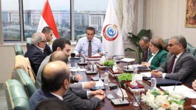 نائب رئيس مجلس الوزراء يعقد اجتماعاً مع إدارة مستشفى جوستاف روسي لعلاج الأورام