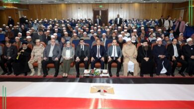 محافظ الشرقية يشارك في الإحتفال باليوم السنوي للأزهر الشريف بقصر ثقافة الزقازيق