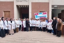 محافظ القليوبية يتابع جهود القافلة البيطرية المجانية لدعم صغار المربين