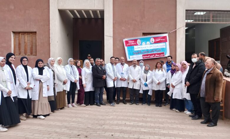 محافظ القليوبية يتابع جهود القافلة البيطرية المجانية لدعم صغار المربين