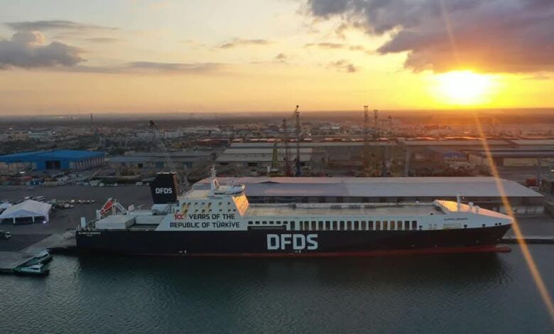 مميزات عديدة يوفرها الخط الملاحي " الرورو " لنقل الحاصلات الزراعية والخضروات سريعة التلف والمنتجات المصرية