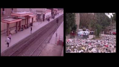 النقل تناشد المواطنين المشاركة معها في التوعية من مخاطر القاء المخلفات والقمامة على شريط السكك الحديدية