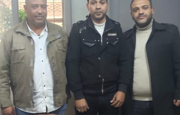 شكر وتقدير لرئيس حى الشرابية