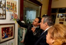 ريشة "محمد الصباغ" تخطف الأضواء في مسابقة "الحضارة الكبرى" برعاية مصر الخير