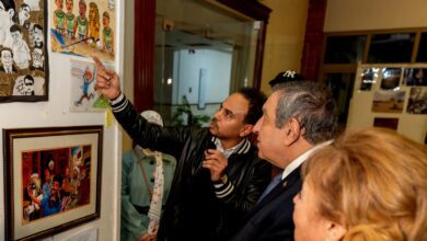 ريشة "محمد الصباغ" تخطف الأضواء في مسابقة "الحضارة الكبرى" برعاية مصر الخير