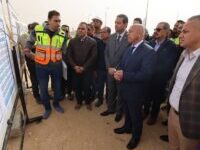 وزير النقل يتفقد مواقع العمل بمشروع تطوير الطريق الدولي الساحلي