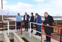 انتظام العمل بمحطة مياه الشمالية بمطوبس