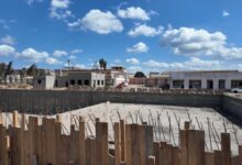 محافظ كفرالشيخ يتفقد أعمال إنشاء مركز التنمية الشبابية بسخا