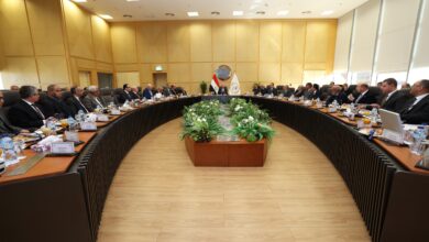 وزير النقل يترأس أعمال الجمعية العامة العادية وغير العادية للشركة القابضة للنقل البحري والبري