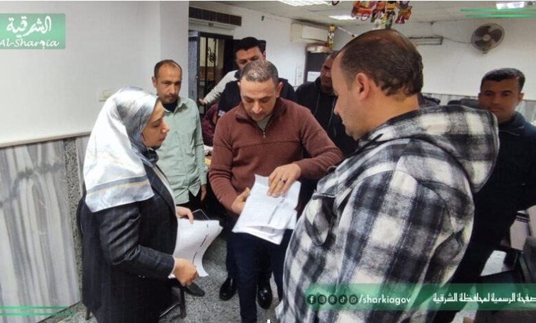 نائبة محافظ الشرقية تتابع المركز التكنولوجي ومكتب صحة ثان ومعرض أهلاً رمضان