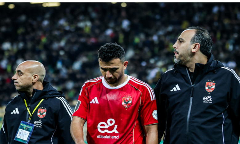طبيب الأهلي يكشف تفاصيل إصابة تريزيجيه في مباراة شبيبة القبائل
