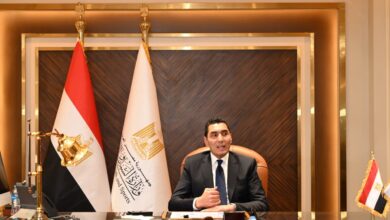 جوهر نبيل يصل مقر الوزارة لمباشرة مهام عمله وزيرًا للشباب والرياضة