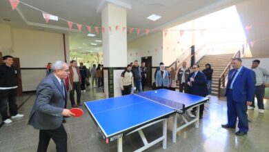 رئيس جامعة كفر الشيخ يفتتح مهرجان الأنشطة الطلابية الرمضانية بالجامعة الأهلية