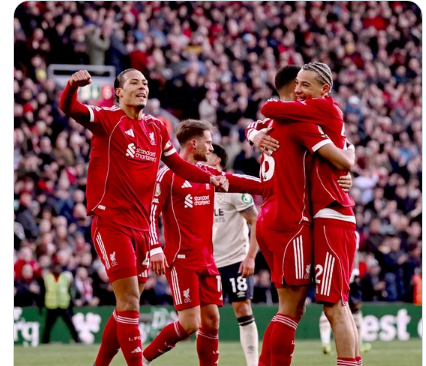 ز ليفربول يسحق وست هام يونايتد (5-2) زغم صيام صلاح عن التهديف