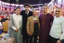 توزيع جوائز حفل مسابقة الماهر بالقرآن بقرية طلا ببنى سويف