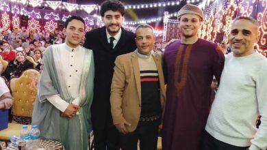 توزيع جوائز حفل مسابقة الماهر بالقرآن بقرية طلا ببنى سويف